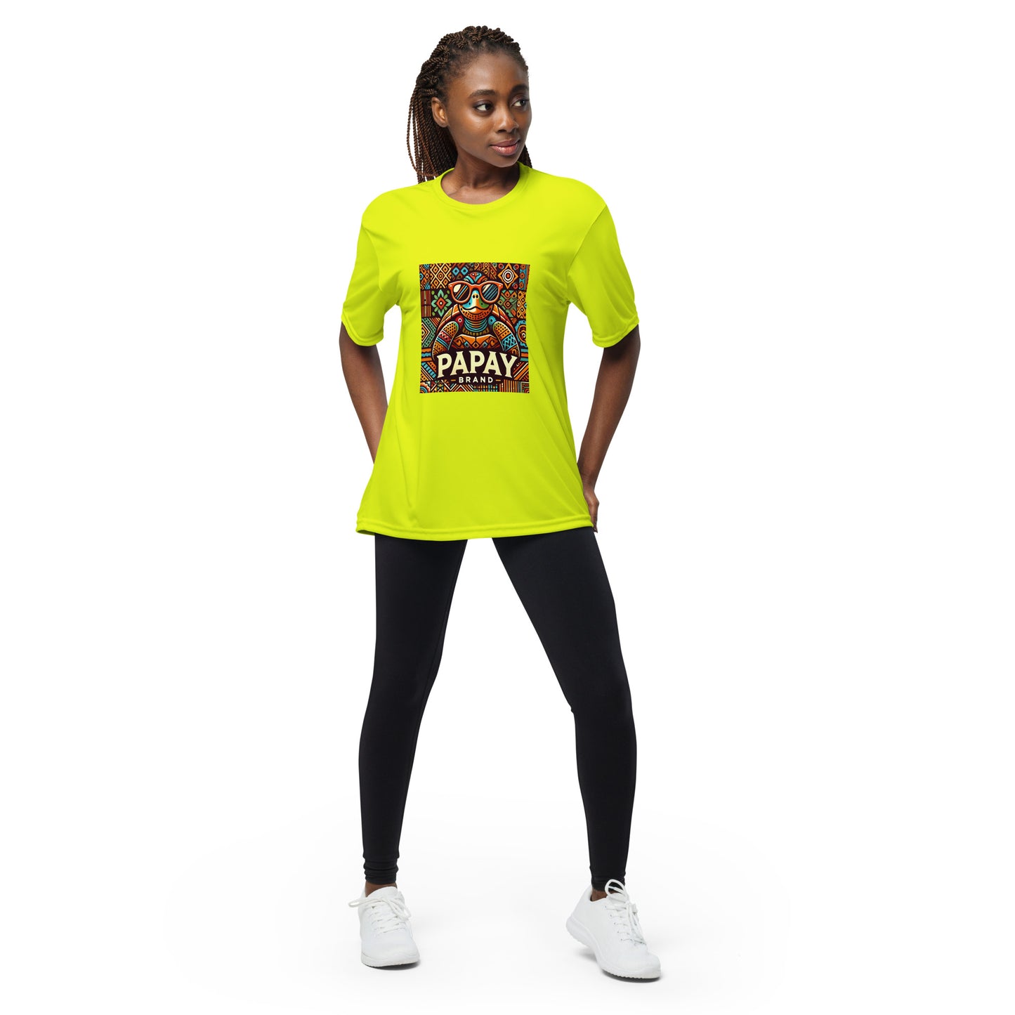 Unisex performance crew neck t-shirt